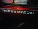 反光貼汽車(chē)貼紙保持車(chē)距警示創(chuàng  )意個(gè)性車(chē)尾保險杠劃痕遮擋裝飾車(chē)貼大號長(cháng)50CM 豐田致炫漢蘭達凱美瑞雷凌逸致雅力士RAV4榮放花冠 曬單實(shí)拍圖