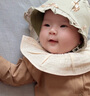 Milkbarn春秋嬰兒連體衣服寶寶秋季哈衣嬰幼兒外出爬服兩件裝 深秋松果-松果棕 80cm (12-18月-參考身高73-80cm) 曬單實拍圖