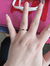 I Do系列18K金鉆石結(jié)婚對戒 琺瑯工藝鉆戒 求婚情人節(jié)禮物送女友 定制/18K金/16/22/<7.99 曬單實(shí)拍圖