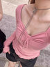 AIOSC高級感可抽拉銀色蝴蝶流蘇項鏈女辣妹小眾設計時(shí)尚氣質(zhì)百搭鎖骨鏈 【銀色蝴蝶項鏈】 曬單實(shí)拍圖
