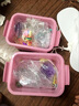 奶油膠咕卡套裝豪華版玩具女孩手工diy玩具材料奶油膠流沙咕卡磚咕咔盤全套女生古卡古拉手賬貼紙非兒童女 3D美樂蒂密碼箱【21種玩法】2287/送小鹿掛架 曬單實拍圖