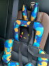 凯蕊士儿童简易安全座椅坐垫0-4-12岁宝宝婴儿通用汽车便携式椅子绑带 迷彩兔 实拍图