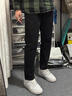 增致牛仔（zengzhi）潮牌日系工裝休閑褲男2025秋冬新款寬松直筒百搭哈倫高端褲子男褲 曬單實(shí)拍圖