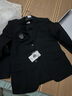 木村叔木村叔dk日系制服西裝外套男士春季中長(zhǎng)款西服紺色西服男西服套裝 黑色西服外套（僅西服）MCS01 M 曬單實(shí)拍圖