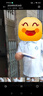 纖絲鳥(niǎo)兒童T恤男女童短袖中小童夏季polo上衣寶寶衣服 小萌乖藍 曬單實(shí)拍圖