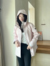 AIGLE艾高春夏經(jīng)典女士GORE-TEX防風(fēng)防雨透汽戶外時(shí)尚夾克外套 櫻花粉 AM405 38 (165/88A) 曬單實(shí)拍圖