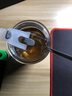 良工匠意吸管杯成人高顏值大容量刻度杯玻璃杯子牛奶咖啡杯可微波爐加熱 英文款 黑色杯套 吸管禮包 曬單實(shí)拍圖