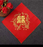 東之天地  結(jié)婚手絹手帕紅色中式喜帕龍鳳鴛鴦手絹婚禮新娘女方娘家陪嫁 龍鳳*5+鴛鴦*5（10條裝） 曬單實(shí)拍圖