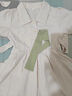 G.duck女童連衣裙夏裝2025新款小女孩裙子兒童夏季公主裙女大童過(guò)膝長(cháng)裙 杏色綠領(lǐng)帶 160 cm 曬單實(shí)拍圖