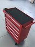 綠林（GREENER）汽修工具車(chē)移動(dòng)工具柜多功能工具箱車(chē)間收納箱手推車(chē)零件車(chē)抽屜柜 DA25【紅色】五抽屜工具車(chē) 曬單實(shí)拍圖