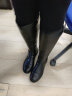 ZHR长筒靴女冬季不过膝长靴包腿藏肉骑士靴女显瘦显腿长易穿脱女靴 黑色（加绒款） 38码 实拍图