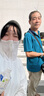 全棉時代（PurCotton）2024春夏男女士防曬衣服UPF50外套涼感科技 冷光白(斗篷披肩款) L (女款165/男款175) 曬單實拍圖