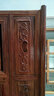 藝銘天下紅木家具非洲花梨（學(xué)名：刺猬紫檀）中式古典鞋柜門(mén)口實(shí)木雙開(kāi)門(mén)玄關(guān)柜子防塵鞋架簡(jiǎn)約門(mén)廳柜 鞋柜  長(cháng)75*寬35*高95cm 曬單實(shí)拍圖