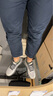 哈吉斯（HAZZYS）男裝 春秋款經(jīng)典純色休閑長褲直筒休閑褲男ATDZP03AP34 深藏青色DN 35 （180/84A） 曬單實拍圖