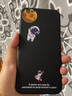 霸時代 適用 蘋果6plus手機殼創(chuàng)意卡通iPhone6sPlus液態(tài)硅膠軟殼防摔鏡頭全包女男款保護(hù)套 放飛星球【經(jīng)典黑】 曬單實拍圖