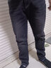 艫白夏季常規(guī)新款彈力男士牛仔褲小哈倫褲寬松修身韓版男生九分褲 K65煙灰色 36 曬單實(shí)拍圖