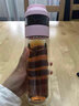 凱霖茶水分離泡茶杯雙層玻璃杯男女茶杯水杯過(guò)濾便攜耐熱帶提手硅膠套 便攜硅膠套款白色400ml 曬單實(shí)拍圖