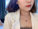 法卡曼項(xiàng)鏈女18K環(huán)環(huán)相扣玫瑰金鎖骨鏈輕奢項(xiàng)鏈生日禮物 18K彩金項(xiàng)鏈+精美禮盒 曬單實(shí)拍圖
