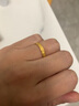 周生生黃金足金Amore戒指桃心戒指開(kāi)口戒 78037R 計價(jià) 3.2克 曬單實(shí)拍圖