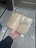 新盛大の裝450克卷邊鐵絲封口面包切片餐包方包袋子雪花酥吐司包裝袋可定制 白色小號 50個 曬單實拍圖