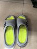 Saucony索康尼搖籃拖鞋男運動拖鞋夏季舒適輕便外穿沙灘拖鞋涼拖男Cradle 灰黑8 47 曬單實拍圖