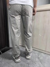 羅蒙工裝褲秋冬新款軟殼沖鋒直筒休閑褲男款多口袋戶外寬松大碼褲子裝 2012軍綠單件 XL 約140-160斤 曬單實(shí)拍圖