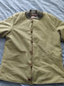 玩累了的孩子·M43內膽夾克 10.5oz 岡山POPLIN軍事府綢+澳洲美利羊毛絨 10.5oz 岡山府綢布#橄欖綠 L 曬單實(shí)拍圖
