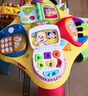 費(fèi)雪（Fisher-Price）學(xué)習(xí)桌六面盒嬰兒早教小火車男女孩0-3歲兒童玩具滿月新年禮物 多功能小狗皮皮學(xué)習(xí)桌DWN37 曬單實(shí)拍圖