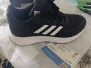 阿迪達斯（adidas）官方艦店男鞋 26春新款運動(dòng)鞋緩震耐磨跑步鞋輕便透氣休閑慢跑鞋 經(jīng)典黑武士/熱銷(xiāo)款 DURAMO X 40.5 碼(內長(cháng)250mm) 曬單實(shí)拍圖