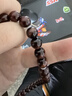 卡薇亞虎眼石單珠DIY配飾品水晶散珠情人節(jié)禮物 紅虎 8mm左右1顆 曬單實拍圖