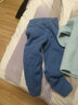 紅豆居家兒童保暖褲男女童加絨加厚單條秋褲冬季小孩學(xué)生保暖棉褲999 男童藍色 120/65 曬單實(shí)拍圖