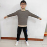 一柳童裝男童運動褲子春夏2025款中大童兒童褲子男運動休閑長褲潮 春秋款(55%棉 45%聚酯纖維) 150 碼 建議身高140-150cm 曬單實拍圖