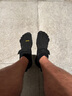 Vibram新款室內外綜合健身運動(dòng)赤足跑步健身全能五指鞋KMD2.0 黑色男款 41 曬單實(shí)拍圖
