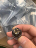 匯君 M12防水航空插頭電纜線傳感器連接器螺絲壓接連接器母頭 M12-4芯彎母頭 曬單實拍圖