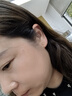 周六福紅18k金鉆石耳釘女彩金玫瑰金鉆石耳飾W0910869  一對生日禮物 曬單實(shí)拍圖