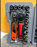 希孟48件汽修工具箱套裝棘輪套筒全套內(nèi)六角扳手修車工具螺絲刀套裝 曬單實拍圖