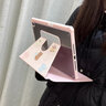 拓亞 可愛(ài)卡通小動(dòng)物適用ipad11保護套air4/5蘋(píng)果平板殼10.9英寸mini7保護殼air7亞克力帶筆槽pro防摔 【粉色滿(mǎn)屏小動(dòng)物】亞克力360°旋轉 帶筆槽 iPad Air4/Air5(10.9英寸) 曬單實(shí)拍圖