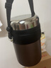 泰福高保溫杯男女士可愛便攜杯子帶茶隔商務(wù)真空保溫杯330ML T2172櫻花粉330ml 曬單實拍圖