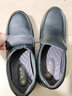 老人頭皮鞋男真皮商務(wù)休閑男鞋耐磨牛筋底厚底加寬加肥中老年爸爸鞋防滑 610黑色 40 偏大一碼 曬單實(shí)拍圖
