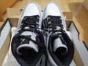 NIKE耐克 Air Jordan 1 Mid AJ1煙灰男子中幫運動(dòng)籃球鞋 554724-092 42 曬單實(shí)拍圖