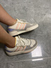 adidas「面包鞋」COURTIC經(jīng)典運動(dòng)板鞋男女阿迪達斯官方三葉草 白/灰/肉粉/紫 35.5 曬單實(shí)拍圖