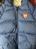 G.duck嬰兒羽絨棉服寶寶洋氣棉衣0-5歲男童女童裝冬季外套2024新款棉襖 紫色 120 建議105-115cm身高4-5歲 曬單實(shí)拍圖