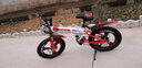 鳳凰（Phoenix）兒童自行車男孩6-8-10-12歲中大童小學(xué)生女孩腳踏單車變速山地車 白紅色路虎變速一體輪 22寸適合身高145cm-175cm 曬單實(shí)拍圖