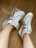 Onitsuka Tiger鬼塚虎一腳蹬懶人鞋 男女款休閑鞋MEXICO 66? SLIP-ON 白色/香檳色 37 曬單實(shí)拍圖