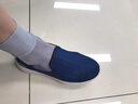 斯凱奇（SKECHERS）男鞋秋季網(wǎng)面懶人一腳蹬輕便健步鞋低幫軟底休閑運動(dòng)鞋54638 曬單實(shí)拍圖