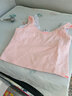 兒童背心內穿發(fā)育期9-12歲女童內衣小背心女孩小學(xué)生中大童吊帶 2件裝-3094白色+肉粉雙層夾棉款 150(150參考體重61-75斤) 曬單實(shí)拍圖