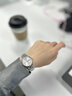 歐品客瑞士認證品牌十大手表女士機械表全自動(dòng)進(jìn)口機芯時(shí)尚輕奢女士手表 典藏版-3171-鋼帶間白女 曬單實(shí)拍圖