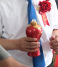 VPW 領(lǐng)帶男商務(wù)正裝8CM寬男士拉鏈款一拉得懶人領(lǐng)帶職業(yè)工作上班免打結(jié) 寶藍(lán)色 曬單實拍圖