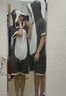 束時(shí)·創(chuàng)漫連體睡衣男卡通動(dòng)漫女夏季純棉短袖二次元倉(cāng)鼠柴犬動(dòng)物家居服 哈士奇，連體 3XL 曬單實(shí)拍圖