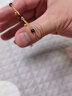 BOYESXSO石榴石腳鏈女水晶瑪瑙流蘇送女友生日禮物首飾 曬單實(shí)拍圖